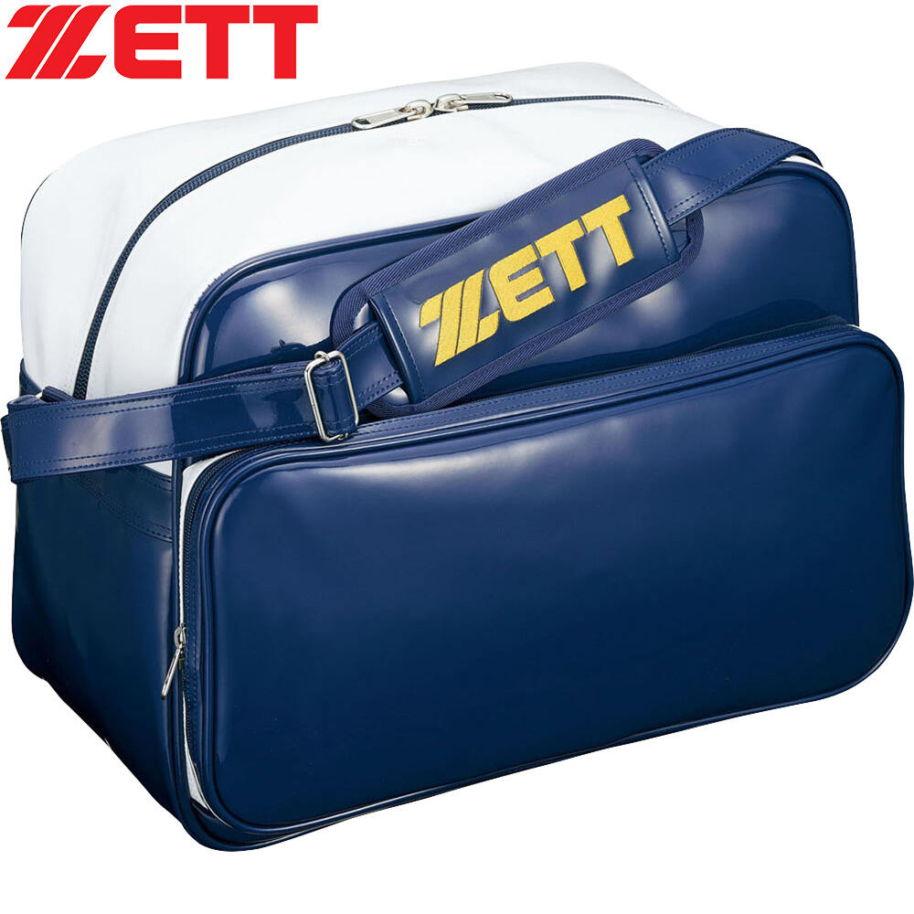 ゼット ZETT セカンドバッグ ショルダータイプ ネイビー/ホワイト BA594 2911