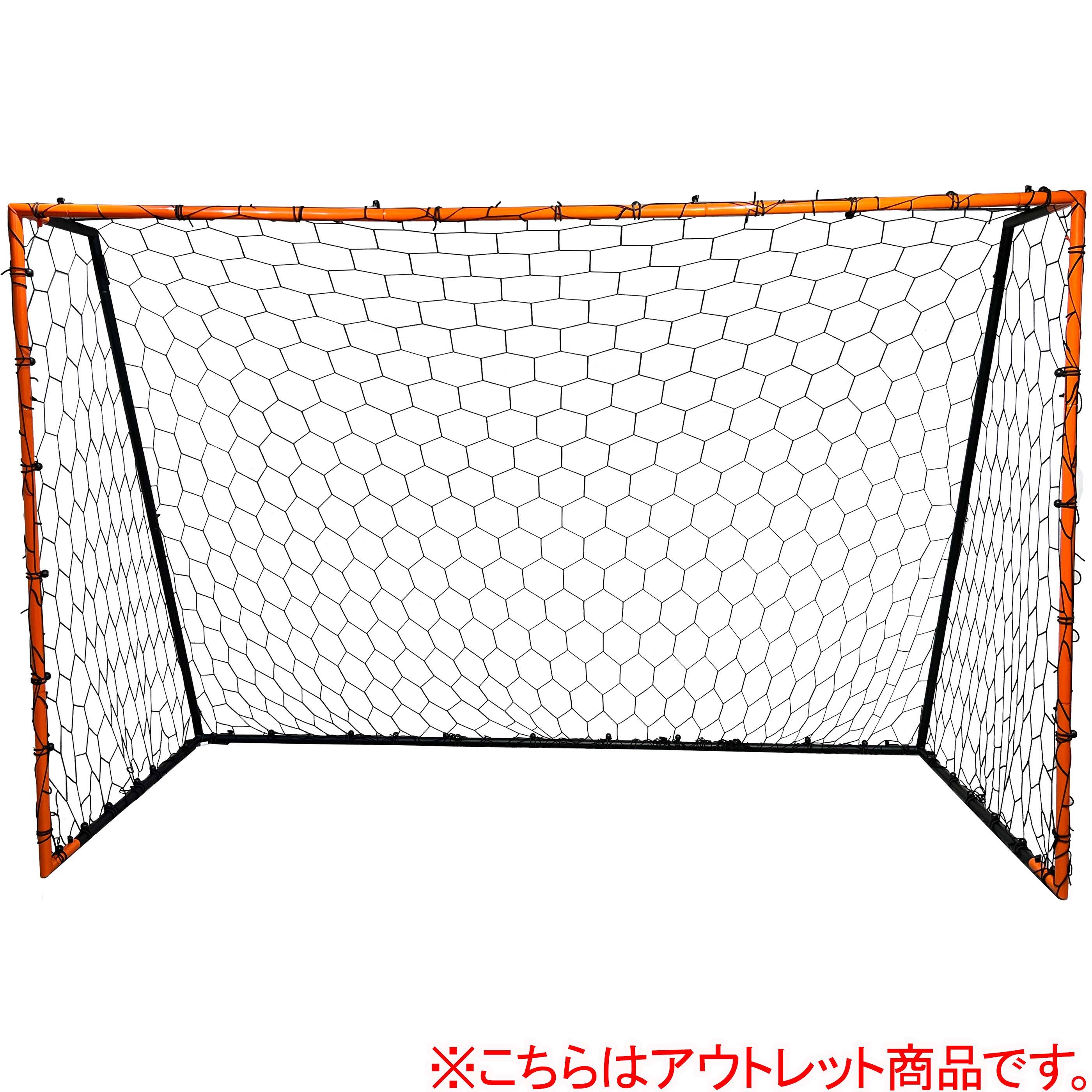 サッカーゴール フットサルゴール 3m×2m 公式サイズ ポータブル 折りたたみ 室内 屋外兼用 ミニサッカー 練習ゴール ゴールネット 練習用ネット 子供 大人 組み立て 組立て簡単