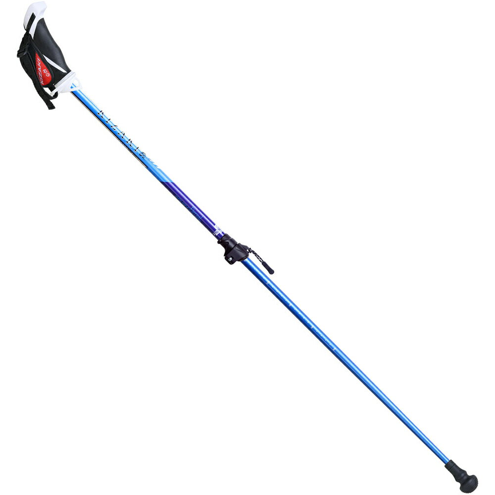 キザキ Kizaki クライミング トレッキングポール ウォーキングポール ブルー APBBH206 BLU