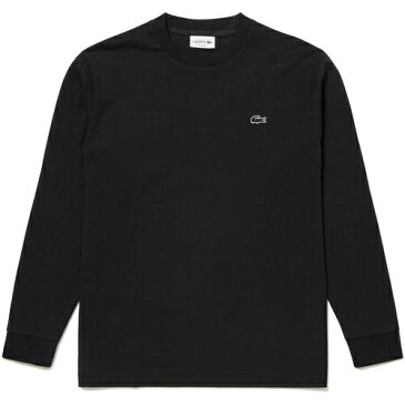 ★23日迄!お得なクーポン配布中★ラコステ LACOSTE メンズ 長袖Tシャツ アウトラインクロックロングスリーブTシャツ ブラック TH5822L 031