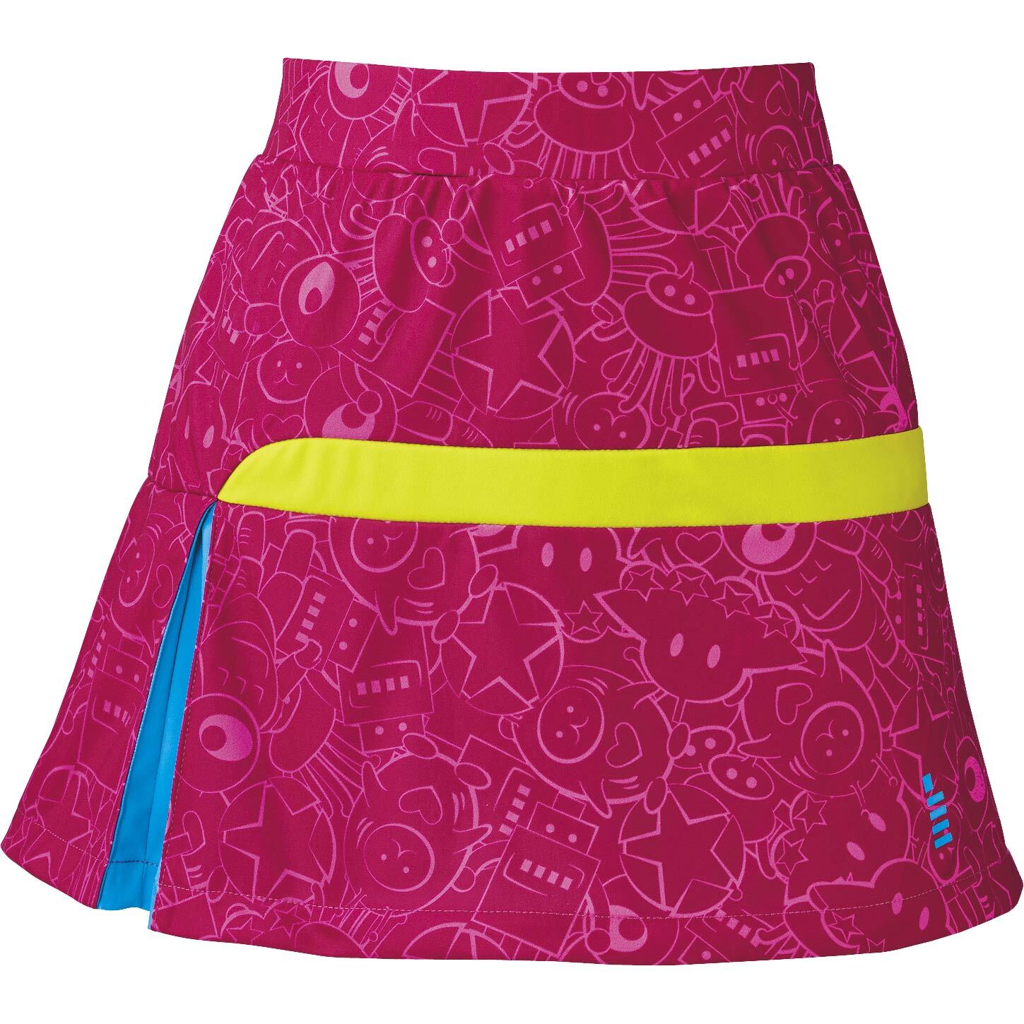 ゴーセン GOSEN レディース バドミントンウェア スコート ファンプラスカート インナースパッツ付 ピンク S1801 81