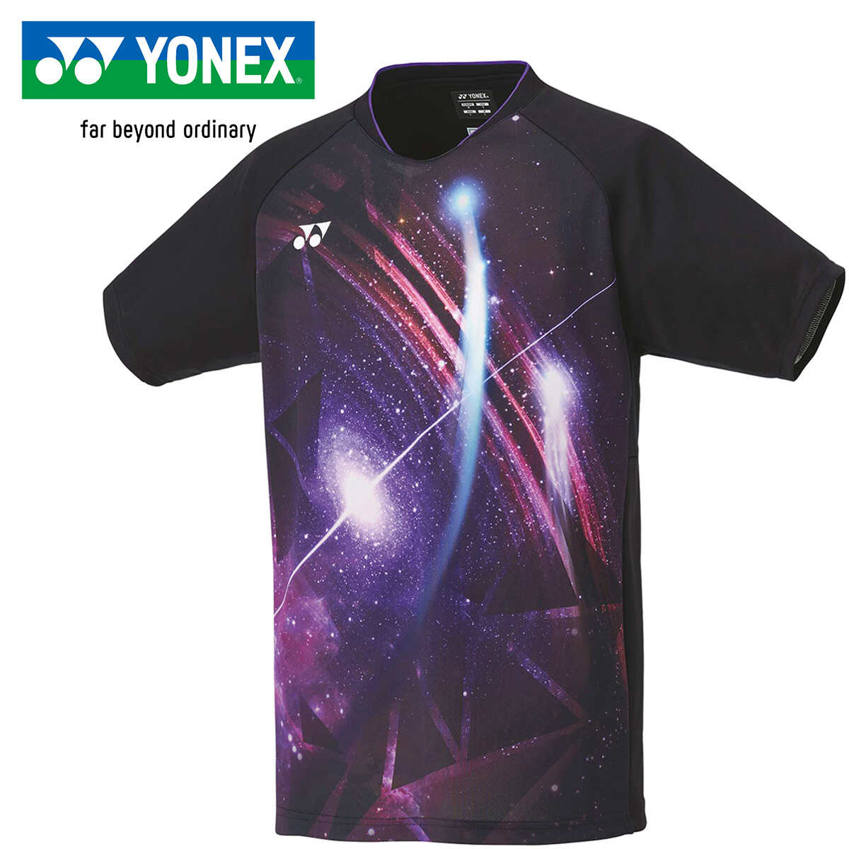 ヨネックス YONEX メンズ ゲームシャツ（フィットスタイル） ブラック 10611 007