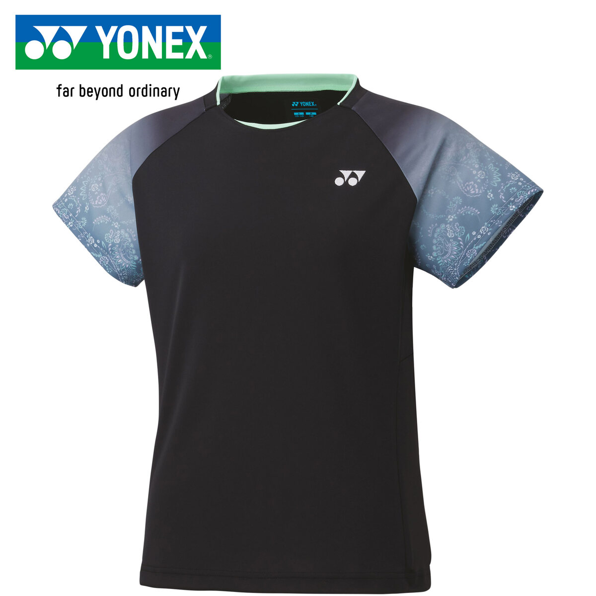 ヨネックス YONEX キッズ ジュニア ゲームシャツ ブラック 20816J 007