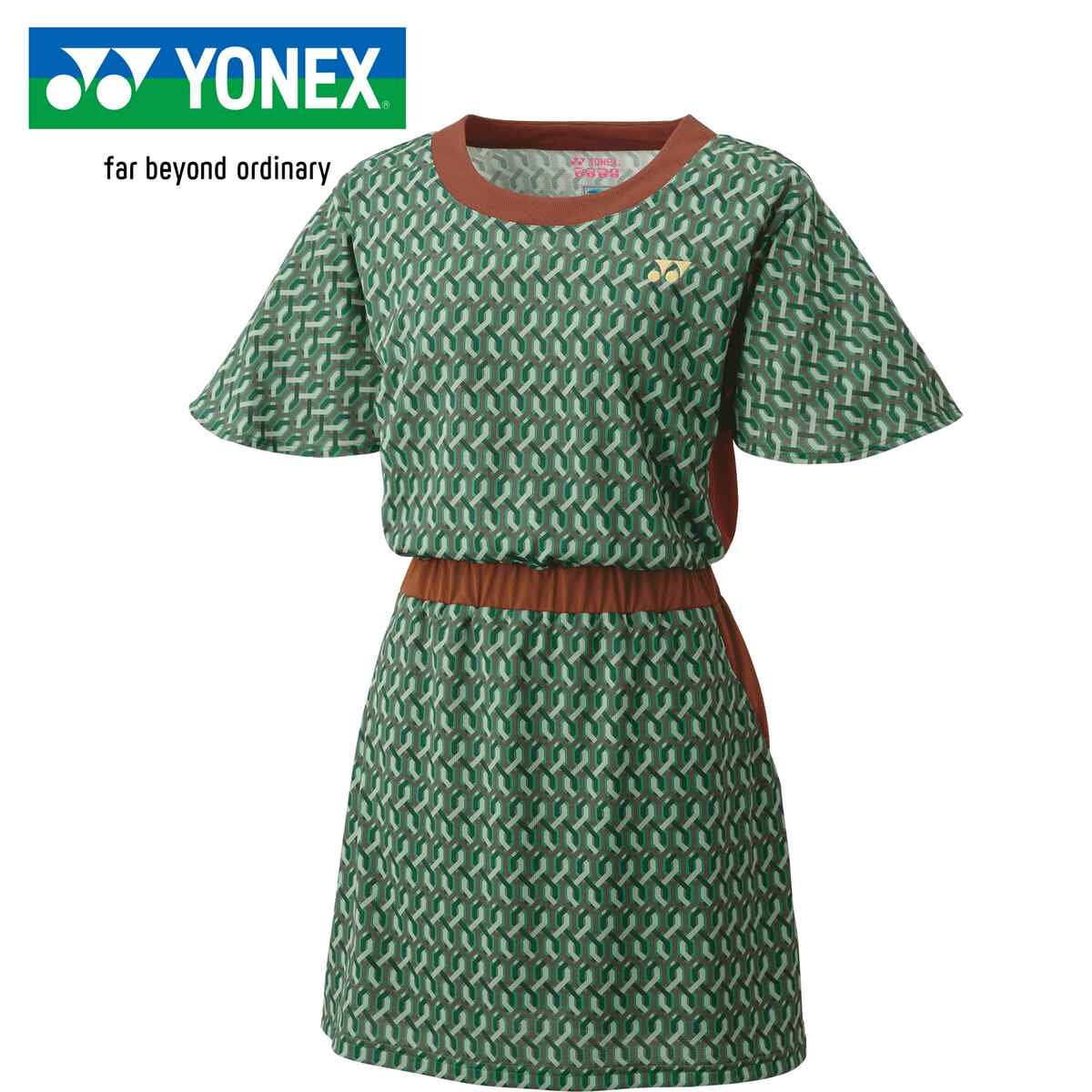 ヨネックス YONEX レディース ワンピース リーフグリーン 20804 455(4.0)