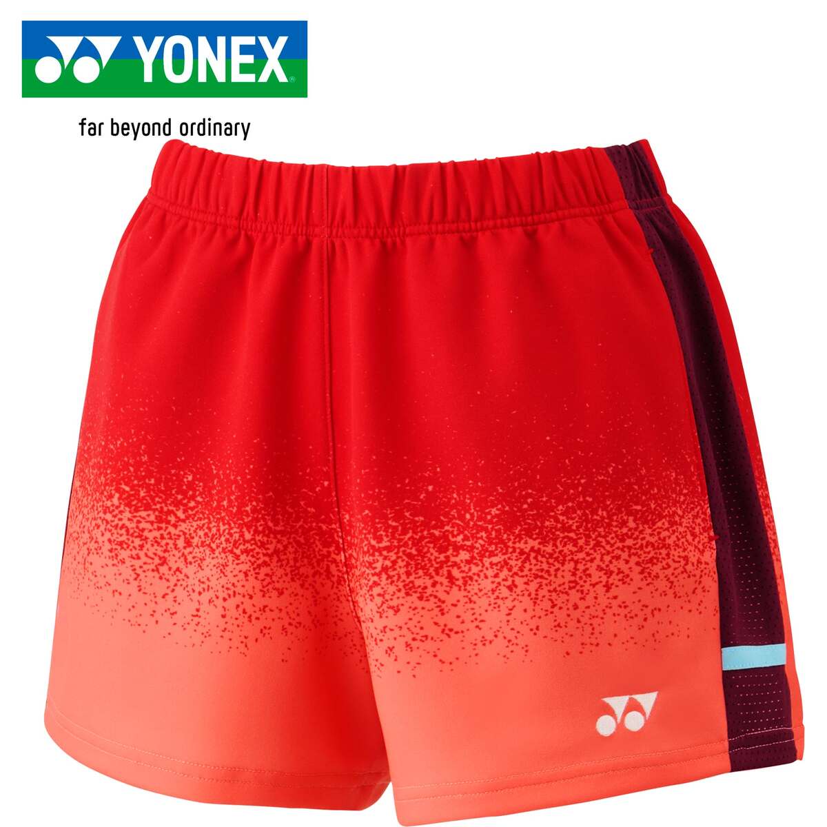 ヨネックス YONEX レディース バドミントンウェア ゲームパンツ ニットショートパンツ コーラル 25110 601