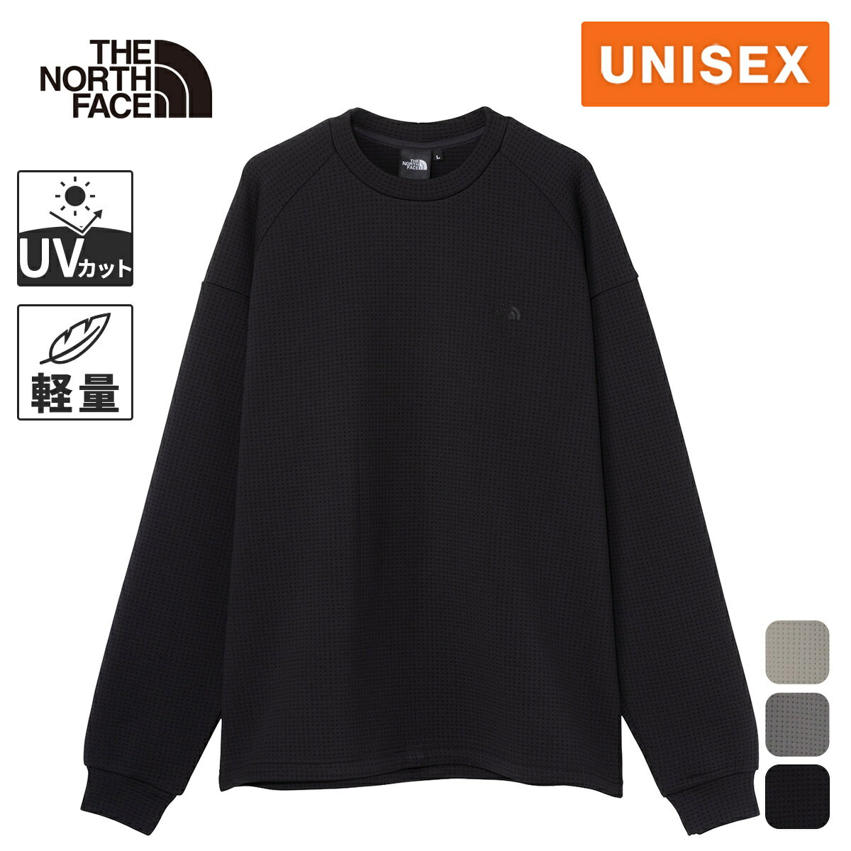 �����Ρ������ե����� �Ρ����ե����� ��� ��ǥ����� �ȥ졼�ʡ� ���󥰥��꡼�֥ɥåȥ˥åȥ��롼 L/S DotKnit Crew NT12630