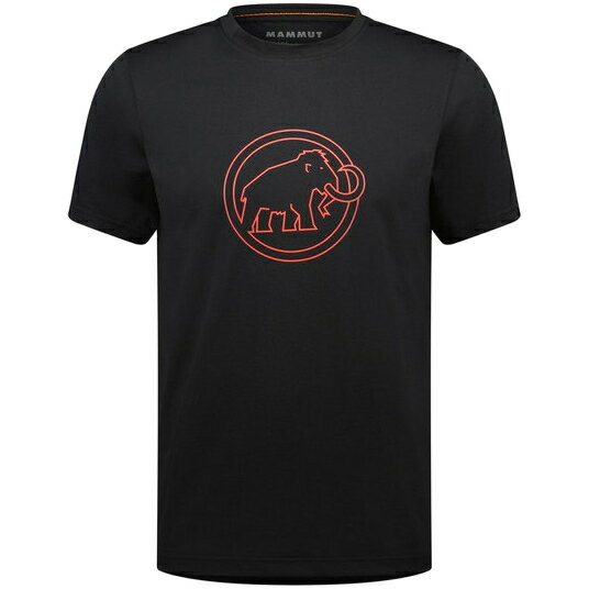 マムート MAMMUT メンズ QD ロゴプリント Tシャツ AF QD Logo Print T-Shirt AF ブラックPRT4 1017-02012 00413
