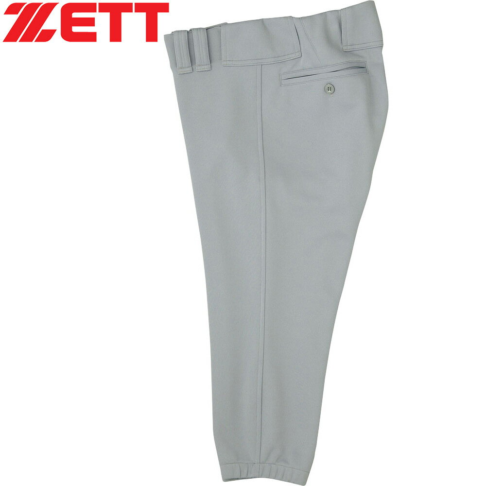 Other - ゼット ZETT メンズ レディース 野球ウェア 練習用パンツ ユニフォーム ショートフィットパンツ シルバー BU1836CP 1300