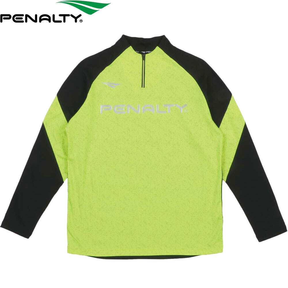 Other - ★セールsale 33〜58％OFF★ ペナルティ PENALTY メンズ サッカー トレーニングウェア プロ裏起毛ハーフジップトップ フラッシュイエロー PU2017 65