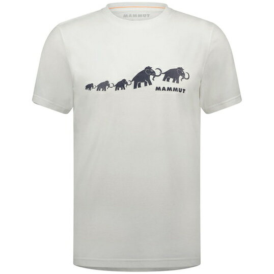 最大2,000円OFFクーポン 4/25〜5/6 マムート MAMMUT メンズ QD ロゴプリント Tシャツ AF QD Logo Print T-Shirt AF ホワイトPRT3 1017-02012 00473 NB0425