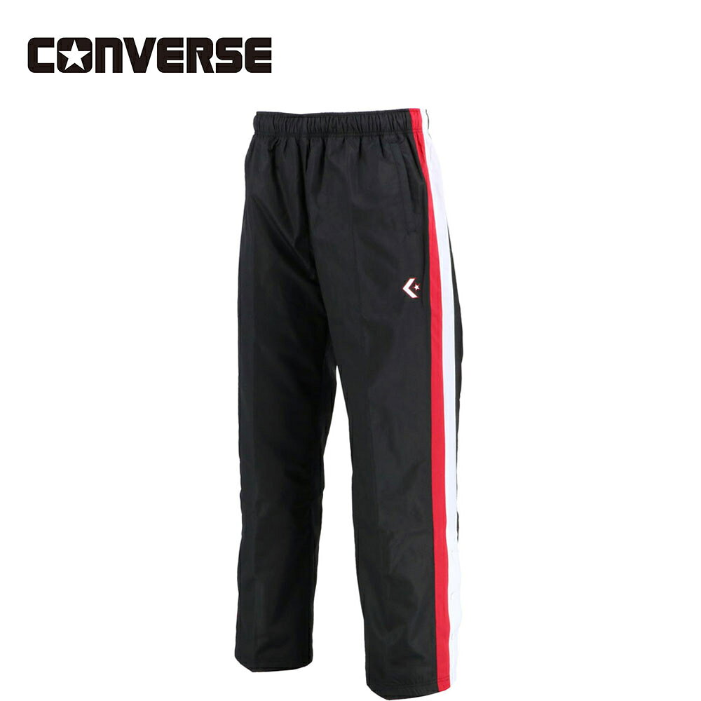 Other - コンバース CONVERSE メンズ レディース ウォームアップパンツ スソボタン ブラック/ホワイト CB162506P 1911