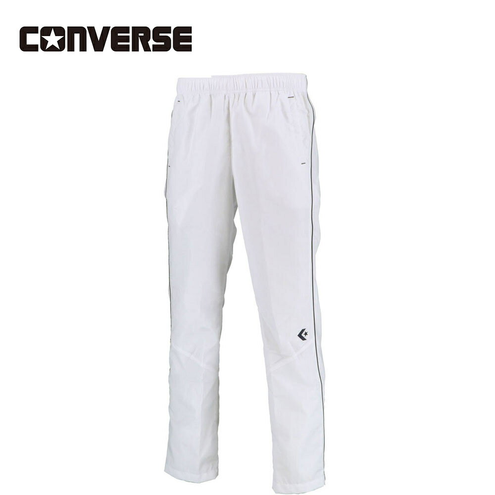 Other - コンバース CONVERSE メンズ レディース ウォームアップパンツ スソファスナー ホワイト/ネイビー CB162508P 1129