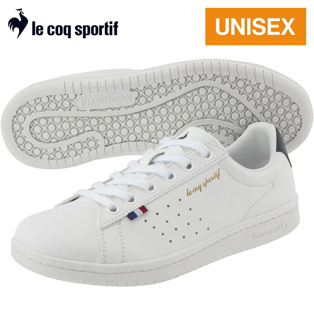 Le Coq - ルコック スポルティフ le coq sportif メンズ レディース スニーカー ラ ローラン SL LA ROLAND SL ホワイト/ネイビー QL1VJC02 WN