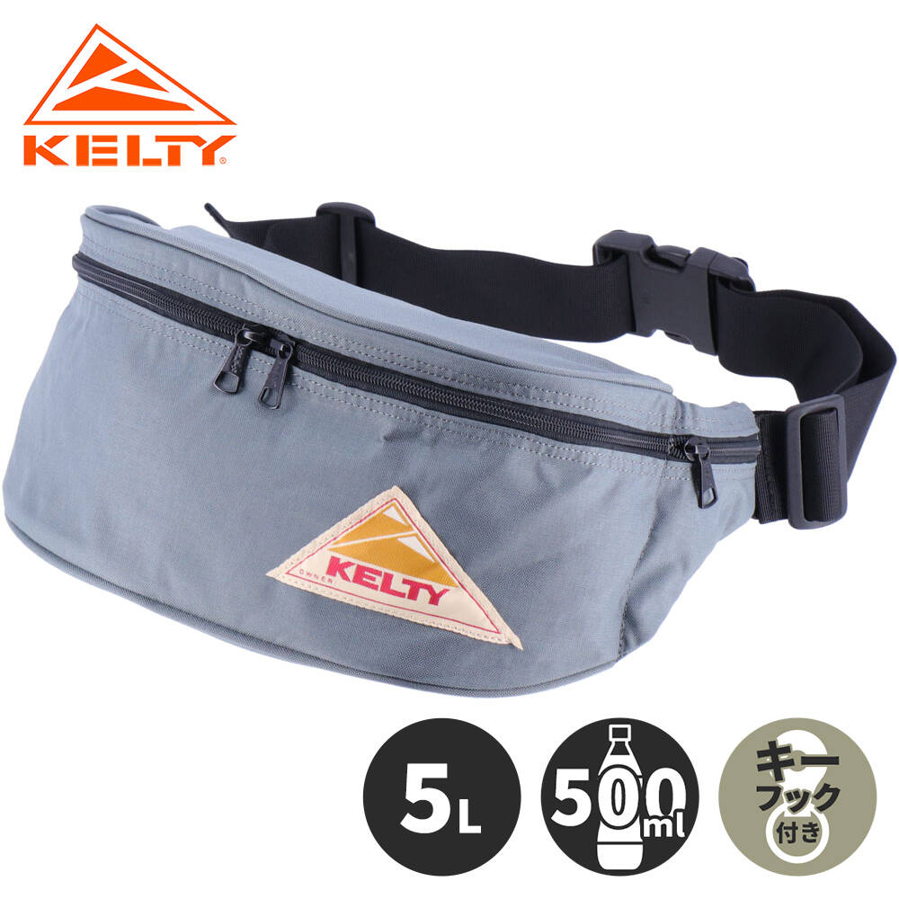 ケルティ KELTY ウエストバッグ ミニファニー MINI FANNY グラファイト 32591825 GRAPHI