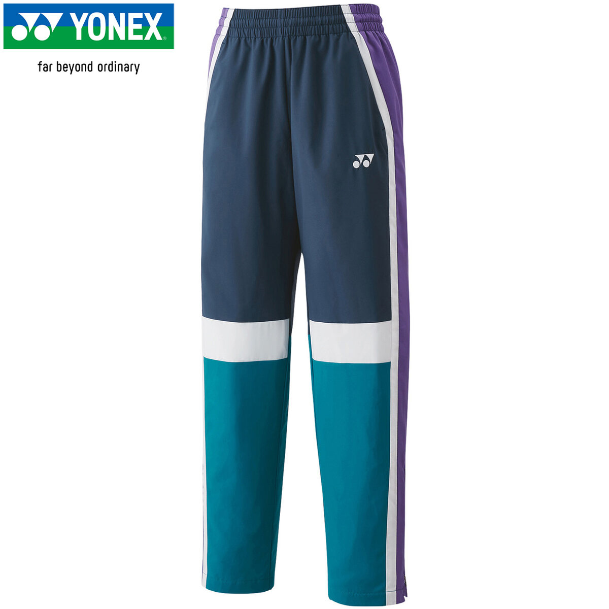 Tennis - ヨネックス YONEX メンズ レディース ユニウラジツキウォームアップパンツ ネイビーブルー 60143 019