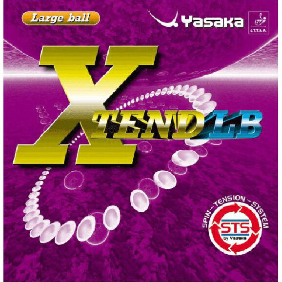 ヤサカ Yasaka 卓球 ラバー エクステンドLB アカ B65 20
