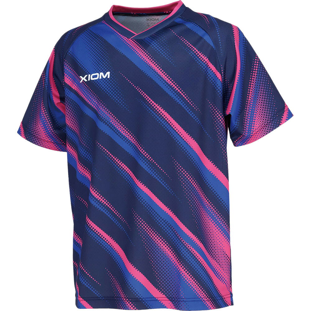 Men'S Wear - エクシオン XIOM メンズ レディース ゲームシャツ フォート シャツ ネイビー/ロゼ GAS00003 31