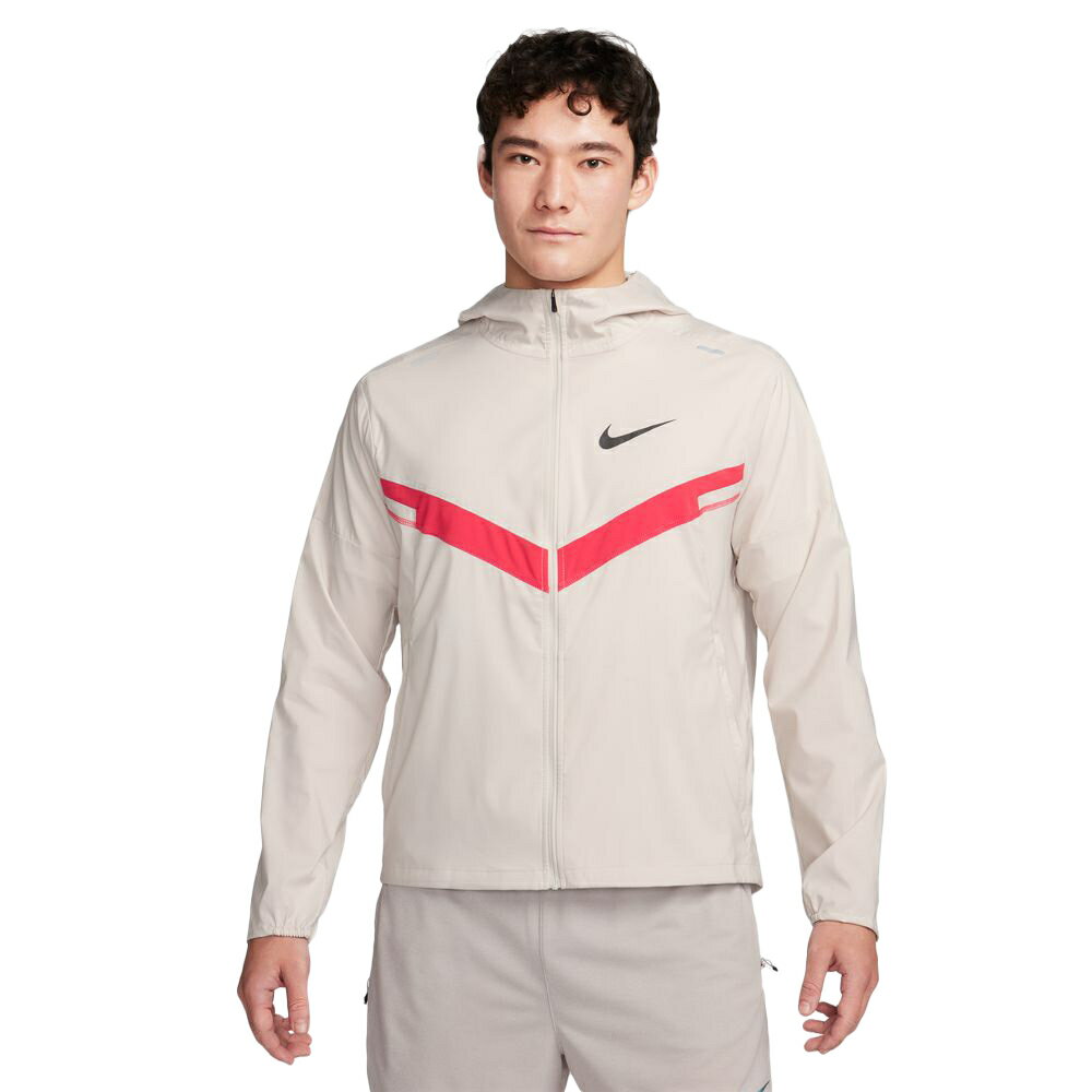 NIKE - ナイキ NIKE メンズ UV レペル ウィンドランナー フーディ ジャケット ライトボーン/レッド/ピンク FQ8017 072