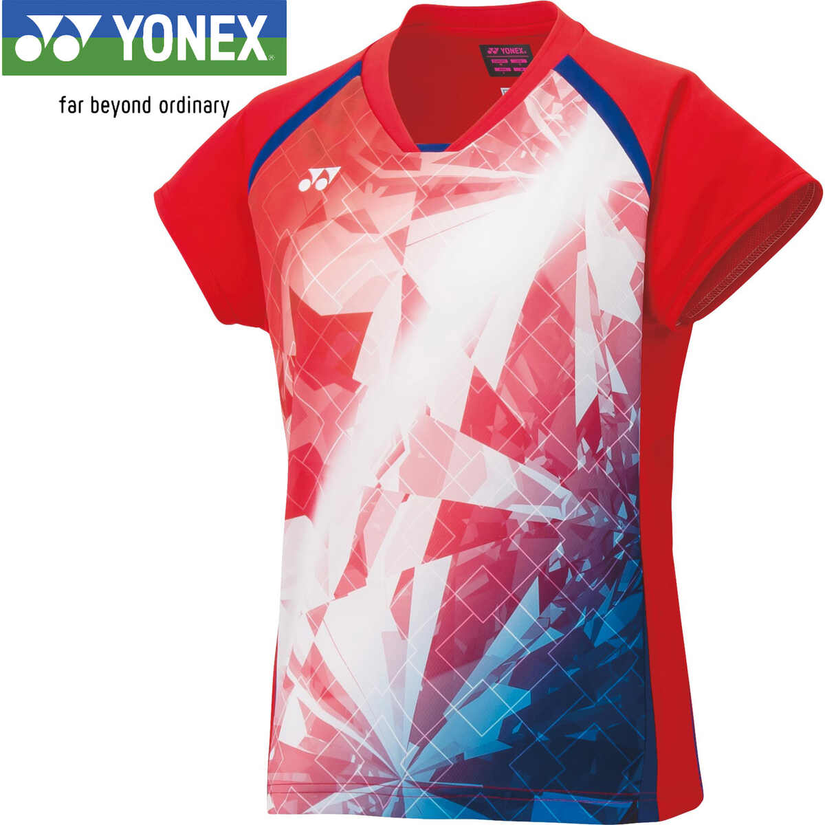 ヨネックス YONEX レディース ゲームシャツ サンセットレッド 20787 496