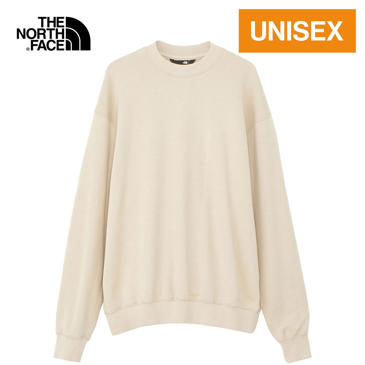 ★セールsale 38〜54％OFF★ ザ・ノース・フェイス メンズ レディース トレーナー ロックステディクルー Rock Steady Crew フォッシルアイボリー NT62361 FI THE NORTH FACE ノースフェイス 母の日