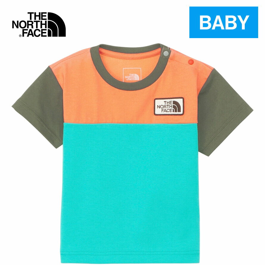 ★セールsale 51〜54％OFF★ ザ・ノース・フェイス ベビー トレーナー ショートスリーブTNFグランドティー B S/S TNF Grand Tee ガイザーアクア NTB32338 GA THE NORTH FACE ノースフェイス
