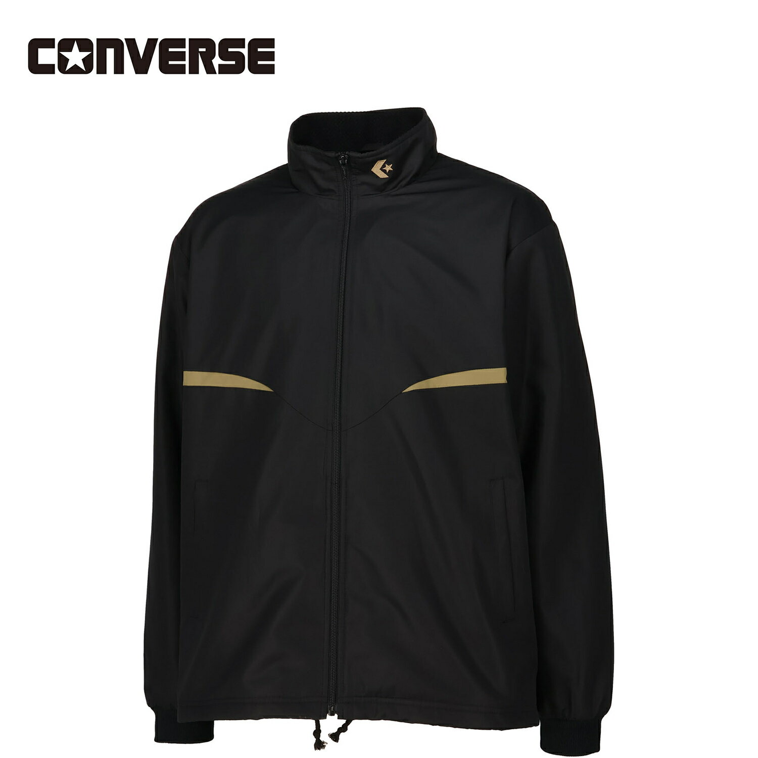 Other - コンバース CONVERSE メンズ レディース バスケットボール トレーニングウェア ウォームアップジャケット ブラック/Vゴールド CB132551S 1983