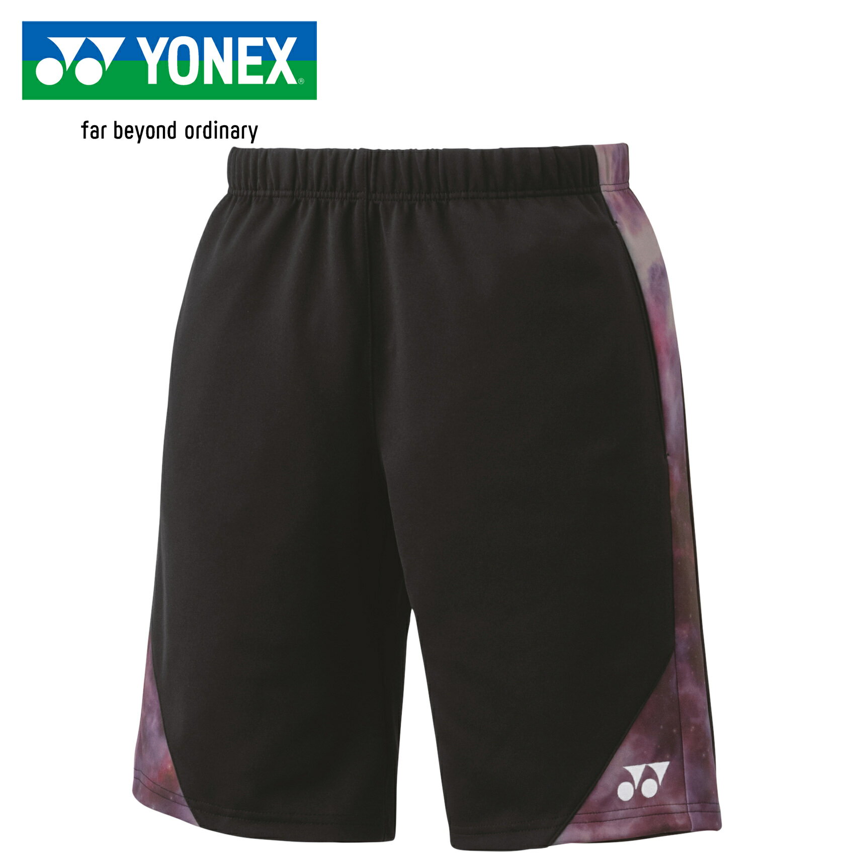 ヨネックス YONEX メンズ ニットハーフパンツ ブラック 15188 007