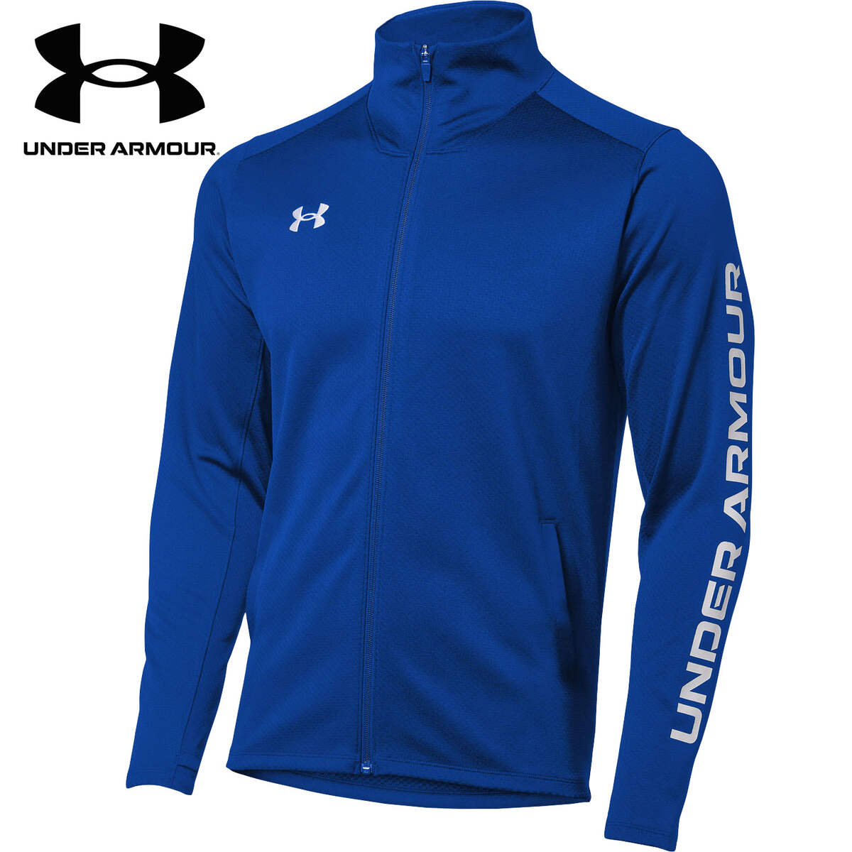 Other - アンダーアーマー UNDER ARMOUR メンズ サッカーウェア ジャケット チーム サッカー ニット フルジップ トップス ロイヤル 1384780 400