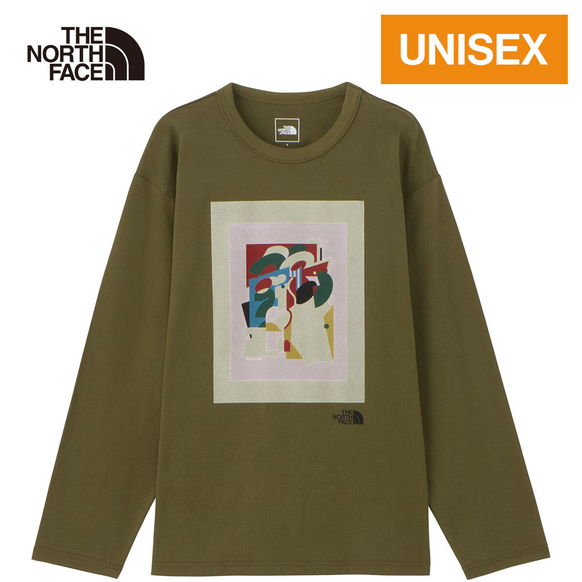 ザ・ノース・フェイス メンズ レディース 長袖Tシャツ CRロングスリーブメッセージティー CR L/S MESSAGE T フォレストオリーブ NTM82411 FO THE NORTH FACE ノースフェイス 母の日