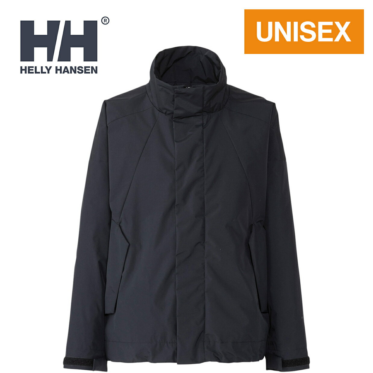 ヘリー・ハンセンHELLY HANSEN メンズ レディース スプリットセイルライトジャケット Split Sail Light Jacket ブラック HH12490 K