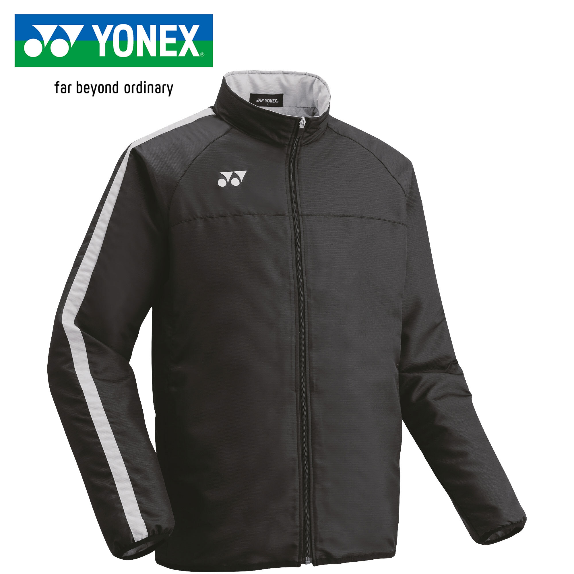 Accessories （Bags, Gloves） - ヨネックス YONEX メンズ レディース 裏地付ウォーマージャケット ブラック FW7001 007