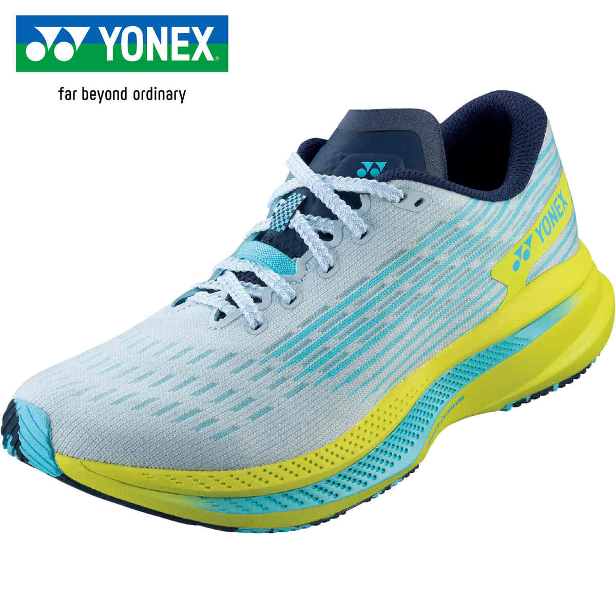 Rakuten - ヨネックス YONEX ランニングシューズ カーボンクルーズSRメン フロスティブルー SHRSR1M 403