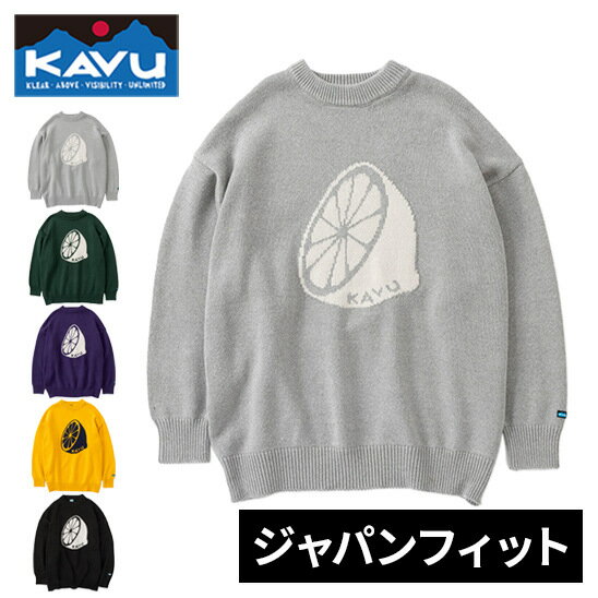 Other - ★セールsale 24〜40％OFF★ カブー KAVU メンズ セーター レモンニット Lemon Knit