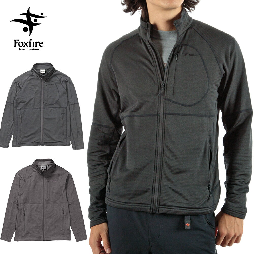 폭스 파이어 Foxfire 맨즈 레이디스 재킷 EX ST 그리드 풀 Zip TS EX ST Grid Full Zip 5113447