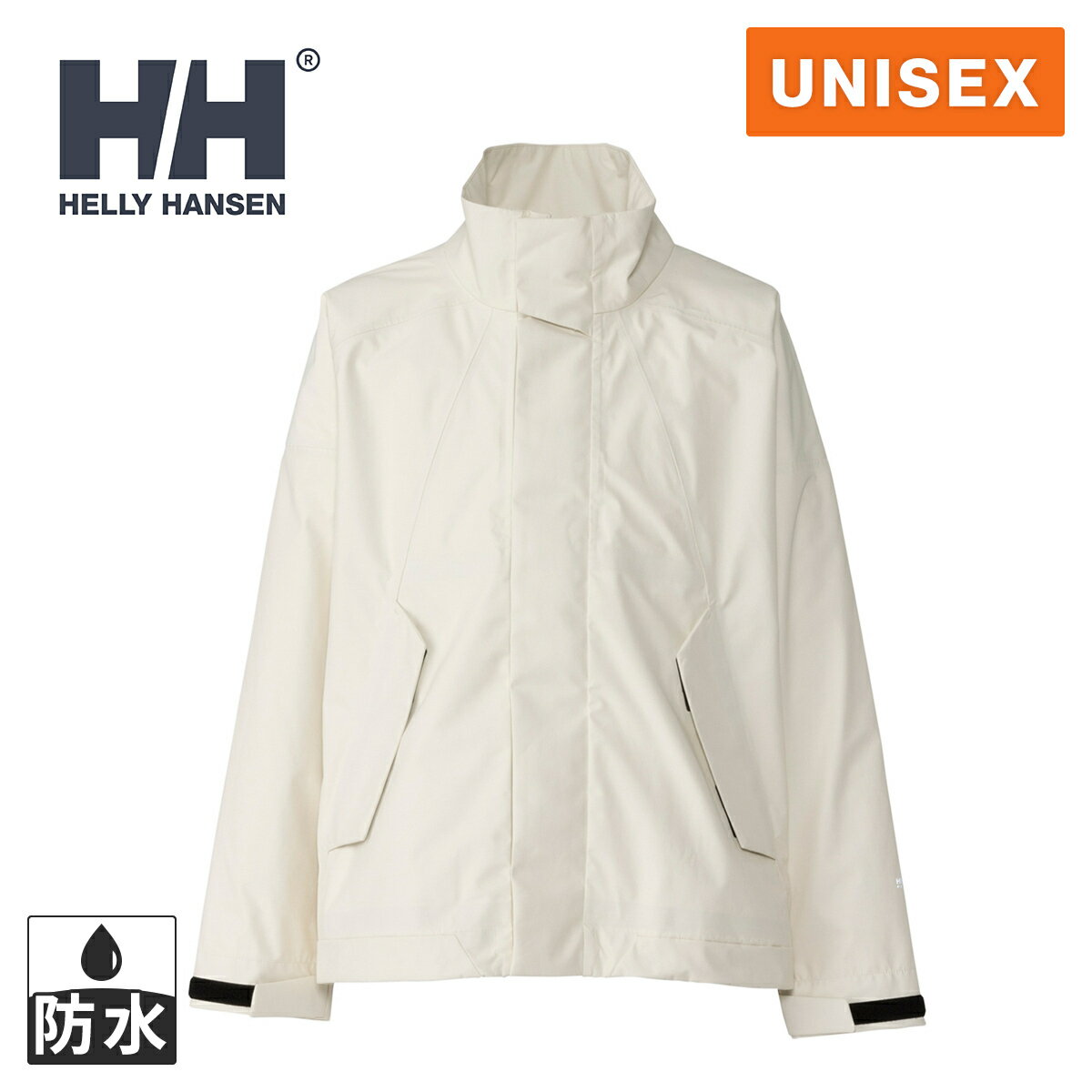ヘリー ハンセンHELLY HANSEN メンズ レディース スプリットセイルジャケット Split Sail Jacket アイボリー HH12521 IV