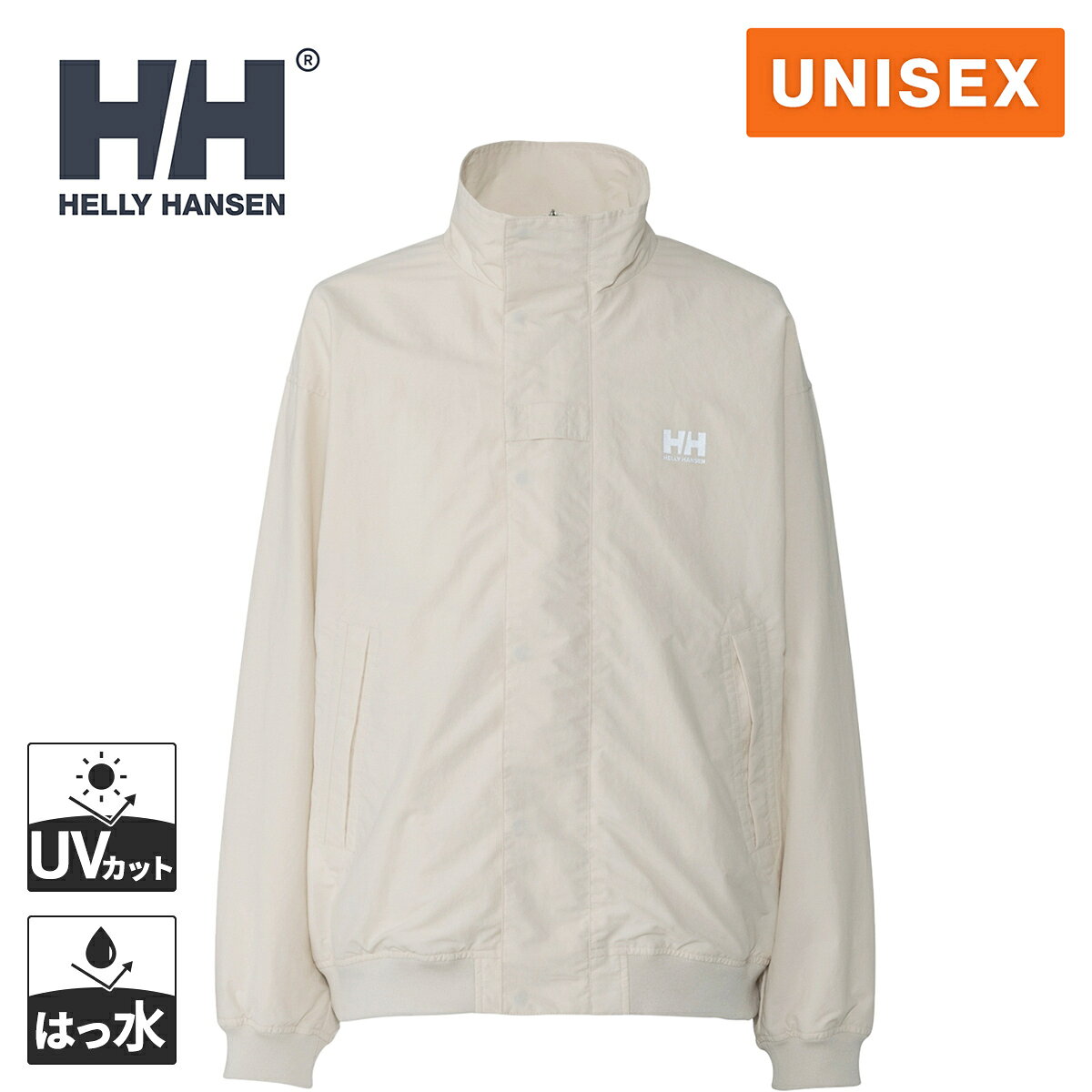 ヘリー・ハンセンHELLY HANSEN メンズ レディース ライトノウティスクジャケット Light Nautisk Jacket アイボリー HH12523 IV
