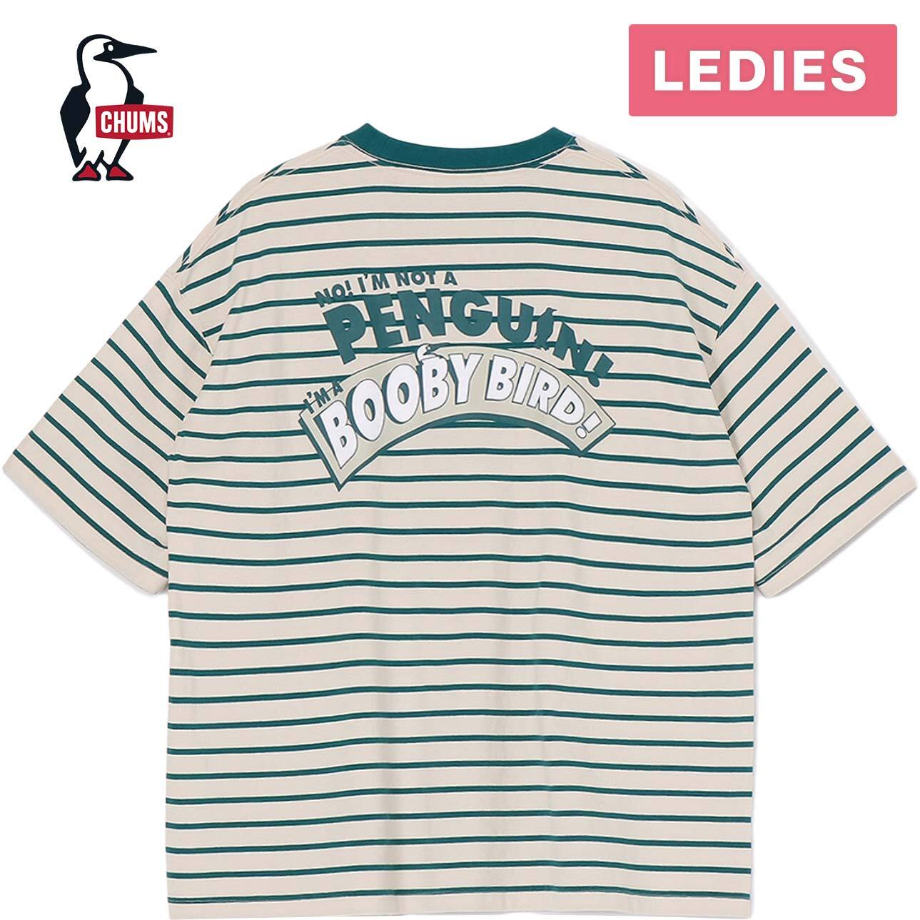 チャムス CHUMS レディース 半袖Tシャツ I'm A ブービー バード Tシャツ I'm A Boo...