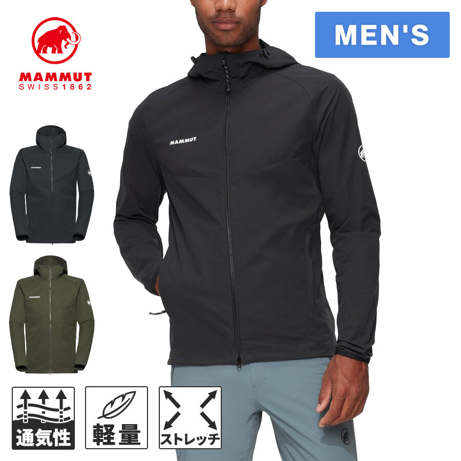マムート MAMMUT メンズ グラナイト ソフトシェル フーデッド ジャケット アジアンフィット GRANITE SO Hooded Jacket AF Men 1011-00323