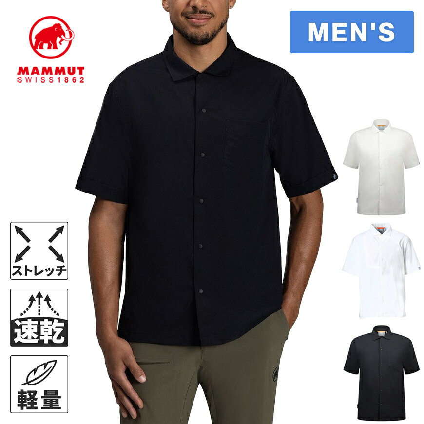 マムート MAMMUT メンズ 半袖シャツ セオン シャツ アジアンフィット Seon Shirt AF Men 1015-01270