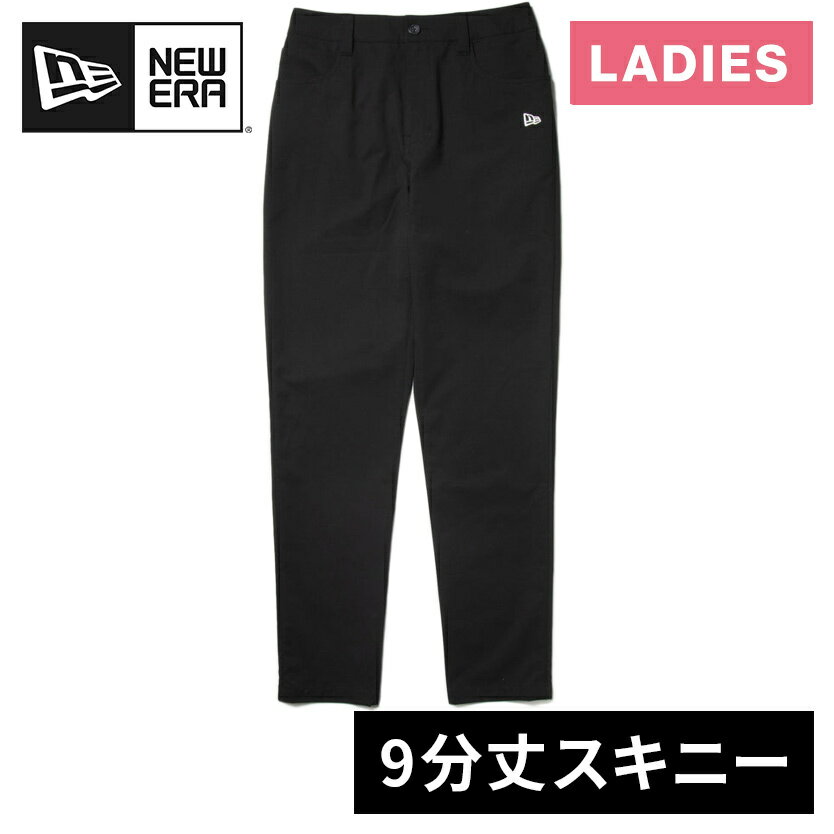 뉴 에라 골프 NEW ERA GOLF 여성 골프웨어 롱 팬츠 스키니 팬츠 Laurel Logo 블랙 14391444 BLK