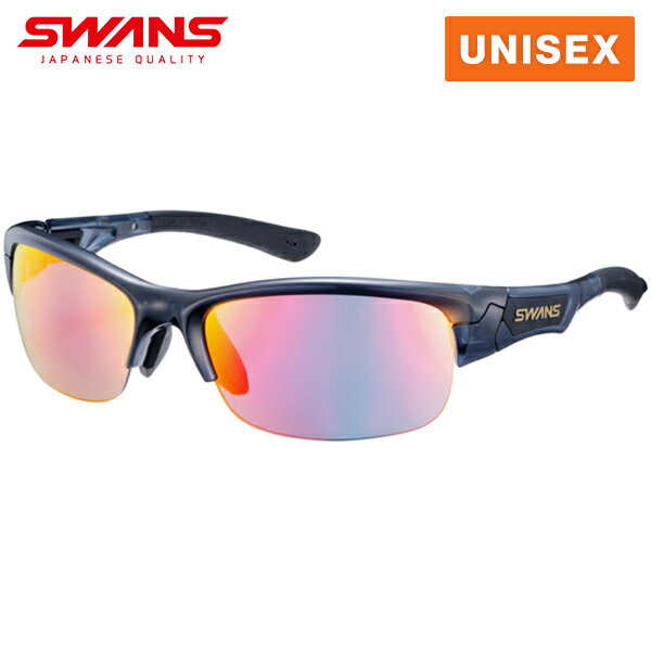 スワンズ SWANS メンズ レディース スポーツサングラス SPRINGBOK ウルトラレンズ for BALL SPORTSモデル クリアネイビー SPB-3518 CNAV