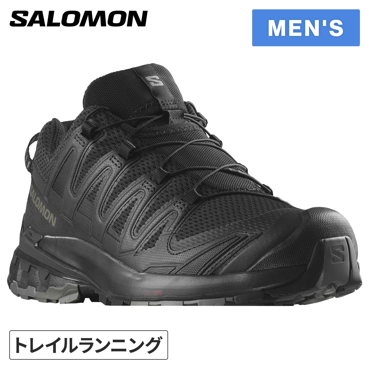 ★セールsale 10％OFF★ サロモン SALOMON メンズ トレイルランニングシューズ XA PRO 3D V9 ブラック/ファントム/ピューター L47271800 026