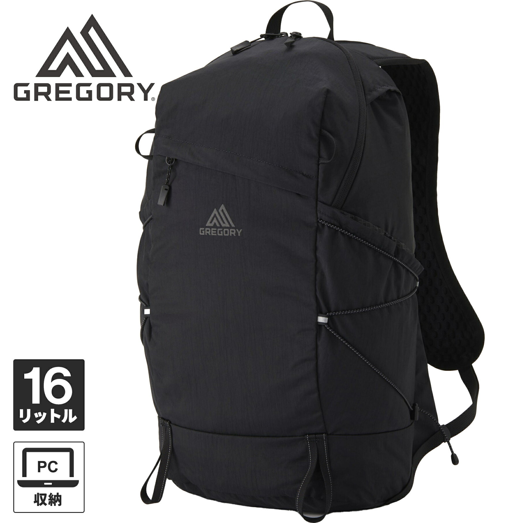 GREGORY - グレゴリー GREGORY メンズ レディース バックパック レイブン16 ブラック 1572251041