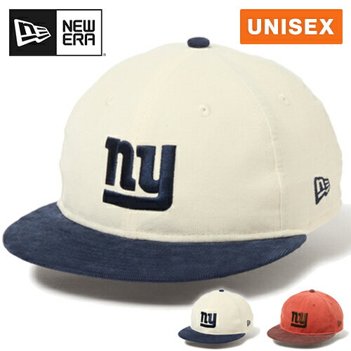 ★セールsale 14％OFF★ ニューエラ NEW ERA メンズ レディース キャップ RC 9FIFTY Powered by GORO NAKATSUGAWA（MIN-NANO） ニューヨーク・ジャイアンツ コーデュロイ