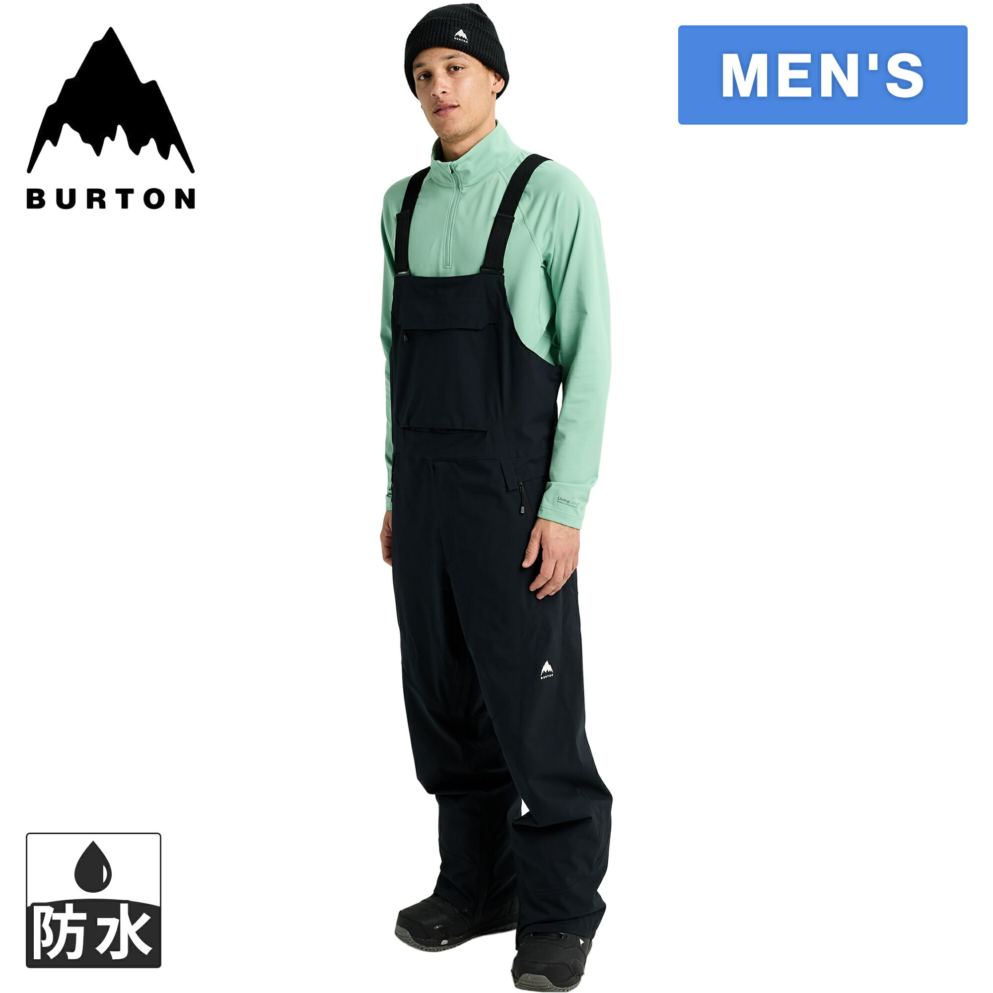Pants - バートン BURTON メンズ リザーブ 2L ビブパンツ M RSRV BB トゥルーブラック 302651