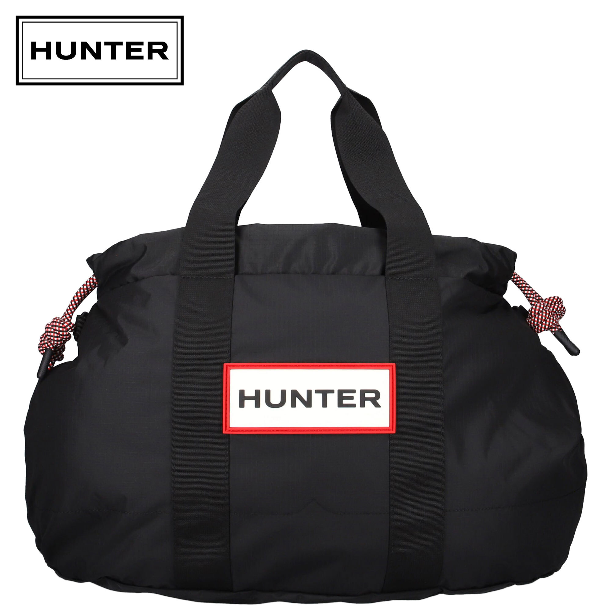 ★セールsale 20％OFF★ ハンター HUNTER ハンドバッグ トラベル パッカブル リップストップ ホールドオール TRAVEL PACKABLE RIPSTOP HOLDALL レッドボックスロゴ UBW7132NRS RBO