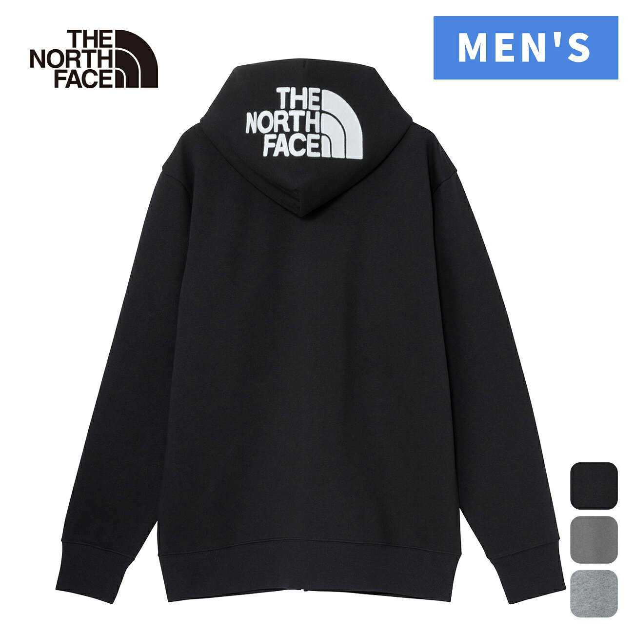 ザ・ノース・フェイス リアビューフルジップフーディ メンズ 2026FW パーカー NT62640 THE NORTH FACE ノースフェイス