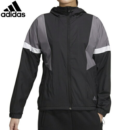 アディダス adidas レディース W MH CB ウインド ジャケット ブラック ZL402 HM2806