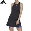 レディースウエア ★セールsale 23～26％OFF★ アディダス adidas レディース テニスウェア ワンピース US SER Y ドレス US SER Y DRESS ブラック/クリアピンク IE686 HF6329