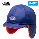 ★セールsale 16％OFF★ザ・ノース・フェイス ノースフェイス ベビー リバーシブルコージーキャップ Baby Reversible Cozy Cap ラピスブルー NNB42200 LB ボアキャップ もこもこ フリース 秋冬 ユニセックス